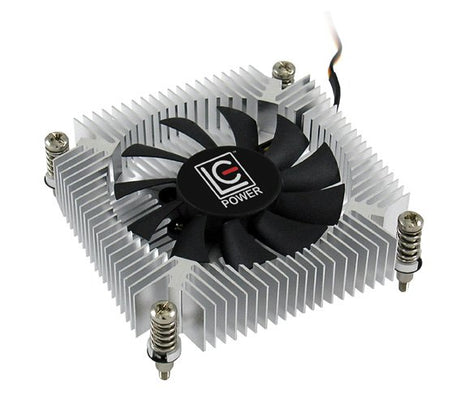 EAN 4260070125041 - LC-Power LC-CC-65 sistema de refrigeración para ordenador Procesador Enfriador 6,5 cm Azul, Plata, Blanco imagen 2