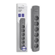 EAN 5901878502779 - Qoltec 50277 base múltiple 1,8 m 6 salidas AC Interior Gris imagen 1
