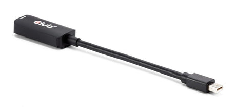 EAN 8719214473341 - CLUB3D CAC-1188 adaptador de cable de vídeo 0,09 m Mini DisplayPort HDMI Negro imagen 1