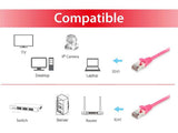 EAN 4015867166154 - Equip 605585 cable de red Rosa 7,5 m Cat6 S/FTP (S-STP) imagen 3
