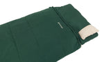 Outwell Contour Prime Sleeping Bag, Left Zipper, Green