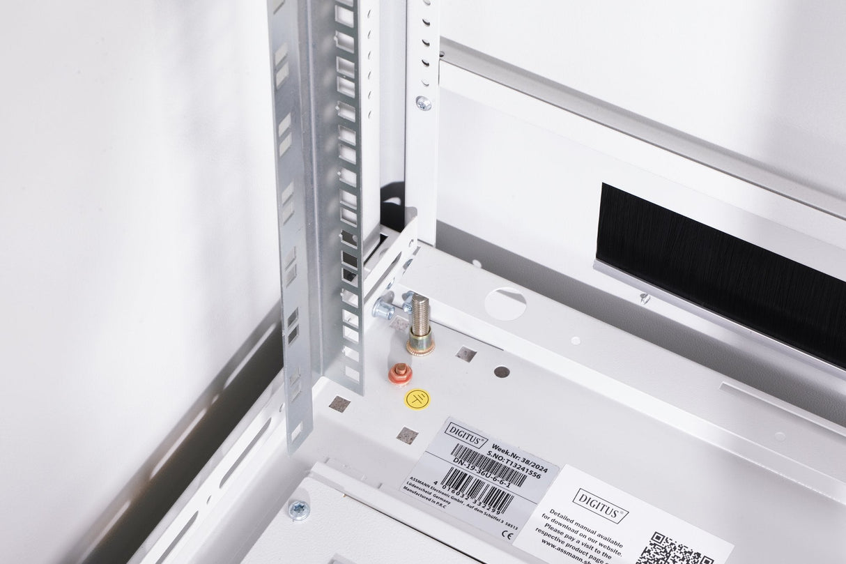 Digitus 36he 600x600mm, Grau, Unique (Speditionsversand)