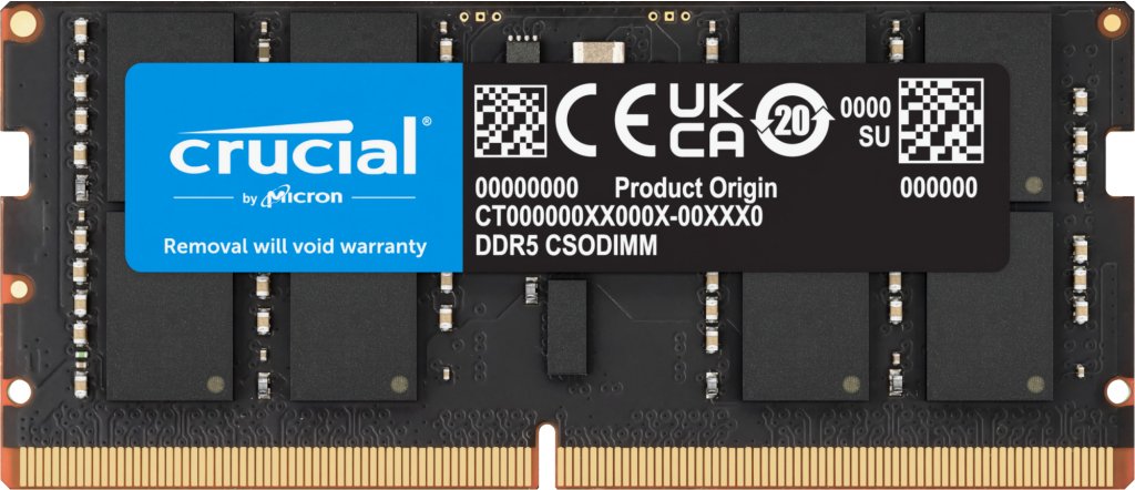 EAN 649528940353 - Crucial CT16G64C52CS5 módulo de memoria 16 GB 1 x 16 GB DDR5 6400 MT/s 262-pin SO-DIMM imagen 1