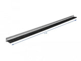 Delock Bürmenmreifen 40 Mm Con Alu-Profil Gewinkelt 1m