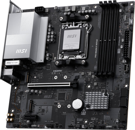 EAN 4711377361804 - MSI PRO B840M-P WIFI6E placa base AMD B840 Zócalo AM5 micro ATX imagen 3