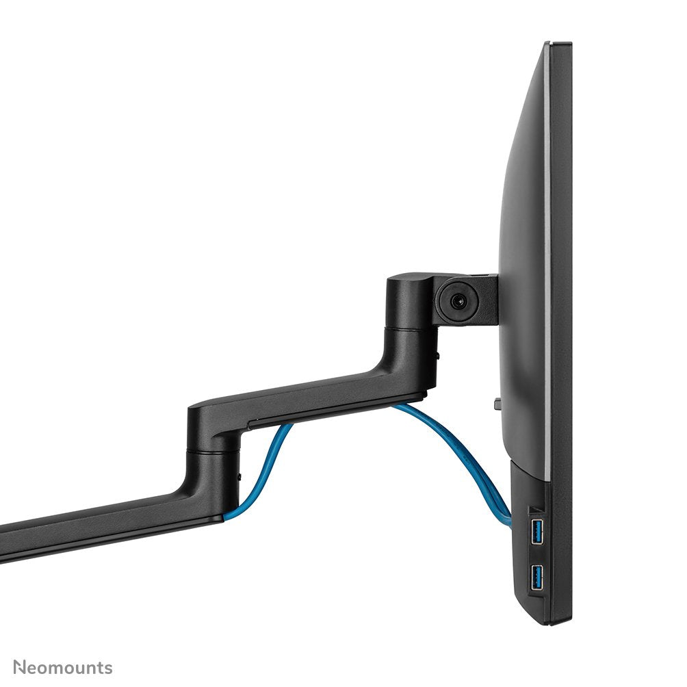 Neomounts By Newstar Soporte De Escritorio 17"-27" 2 Monitores 3gelenk Negro Max.8kg