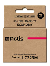 Tinta Actis Kb-223m (Reemplazo De Brother Lc223m - Estándar - 10 Ml - Magenta)
