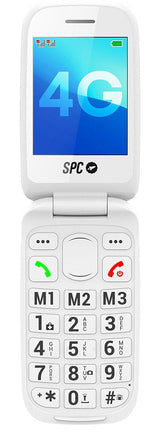 Spc Harmony 2 4g Telefono Movil Para Mayores - Teclas Grandes - Radio Fm- Boton De Sos - 3 Memorias Directas - Linterna