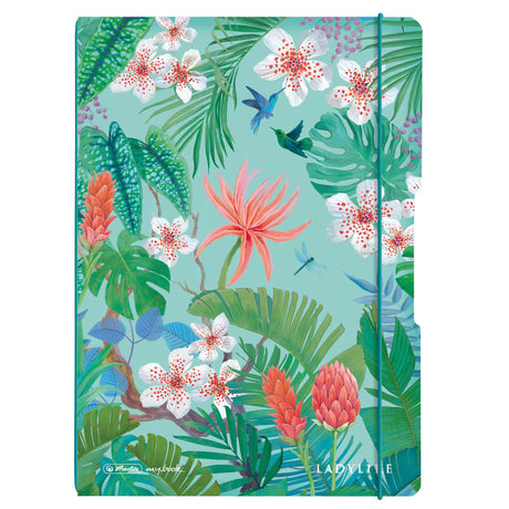 EAN 4008110366777 - Herlitz Ladylike Jungle cuaderno y block A4 80 hojas Verde, Multicolor imagen 1