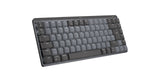 Logitech Master Series Mx Mechanical Mini Teclado Retroiluminación Inalámbrico Bluetooth Le Qwerty Nórdico (Danés/Finés/Noruego/Sueco) Interruptor: Clicky Grafito