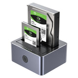 EAN 4894160051271 - UNITEK Y-3026GY01-EU base de conexión para disco duro USB 3.2 Gen 1 (3.1 Gen 1) Type-B Gris imagen 5