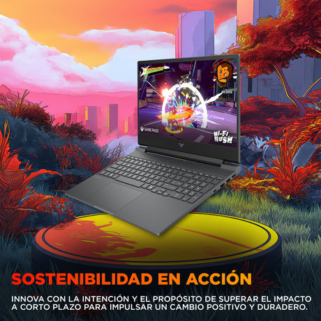 EAN 0199251190155 - HP 15-fb3712ns AMD Ryzen™ 7 8845HS Portátil 39,6 cm (15.6") Full HD 16 GB DDR5-SDRAM 1 TB SSD NVIDIA GeFo imagen 12
