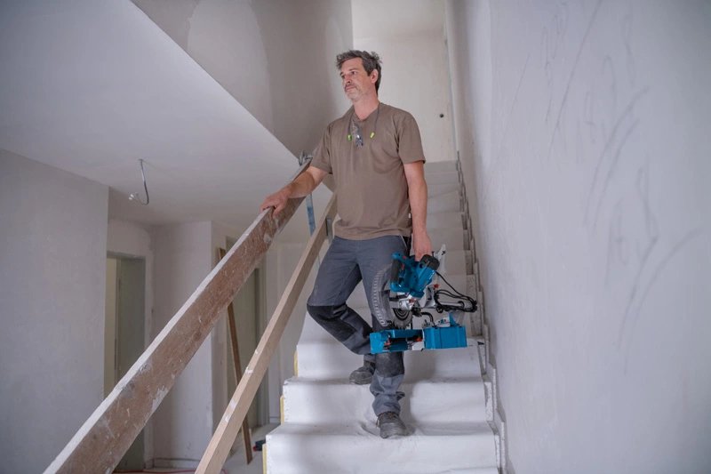 Tronzadora E Ingletadora Bosch Professional Gcm 305-216 D Azul, 1200 Vatios