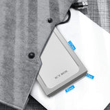 Icy Box Ib-241wp 2.5" Carcasa De Disco Duro/Ssd Antracita, Plata