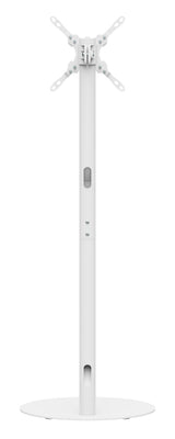 M Pro Series - Single Pole  Floorbase 2 White