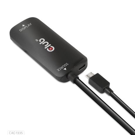 EAN 8719214472498 - CLUB3D CAC-1335 adaptador de cable de vídeo 1 m HDMI + USB DisplayPort imagen 6
