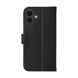 Dbramante1928 Copenhagen Funda Con Tapa Para Teléfono Móvil Cuero De Grano Entero Negro Para Apple Iphone 16 Plus