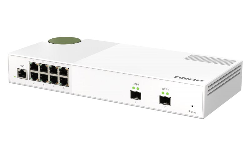 Switch Qnap Qsw-M2108-2s 10 Port 2x Sfp+10gbps , 8x Rj-45 2.5gbps