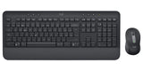 Logitech Signature Mk650 Combo For Business Juego De Teclado Y Ratón Inalámbrico Bluetooth Le Qwertz Suizo Grafito