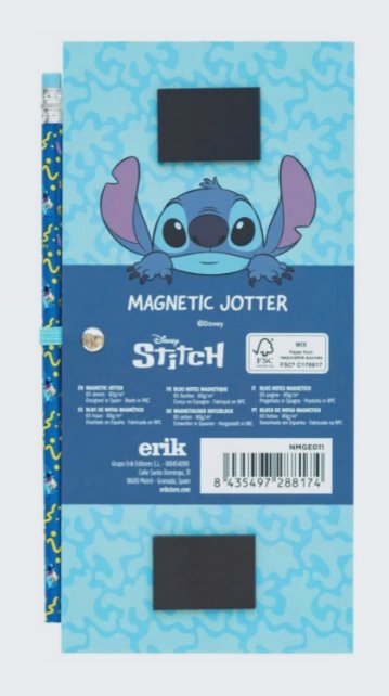Bloc Notas Magnetico Stitch Disney