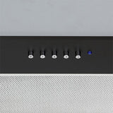 Campana Extractora Bajo Armario Akpo Wk-7 Micra 50 Black (50 Cm Ancho, Negro)