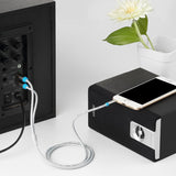 Cable Estéreo Vention Bcfbg Jack 3.5 Macho 2x Rca Macho 1.5m Negro