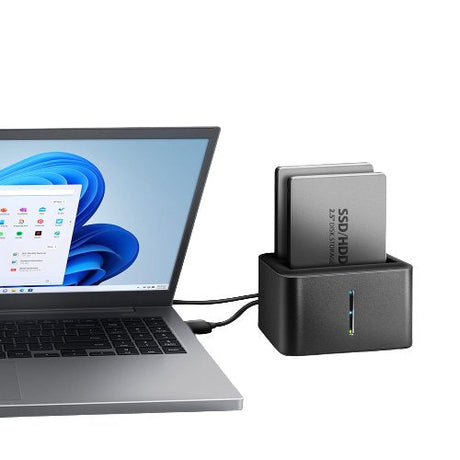 EAN 8595247906472 - Axagon ADSA-D25 base de conexión para disco duro USB 3.2 Gen 1 (3.1 Gen 1) Type micro-B Negro imagen 4