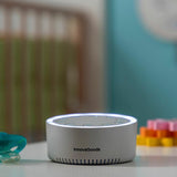 Innovagoods Slewel Maquina De Ruido Blanco - Autonomia 60min - Relajacion Con Luz Y Sonido - Bateria 400mah -