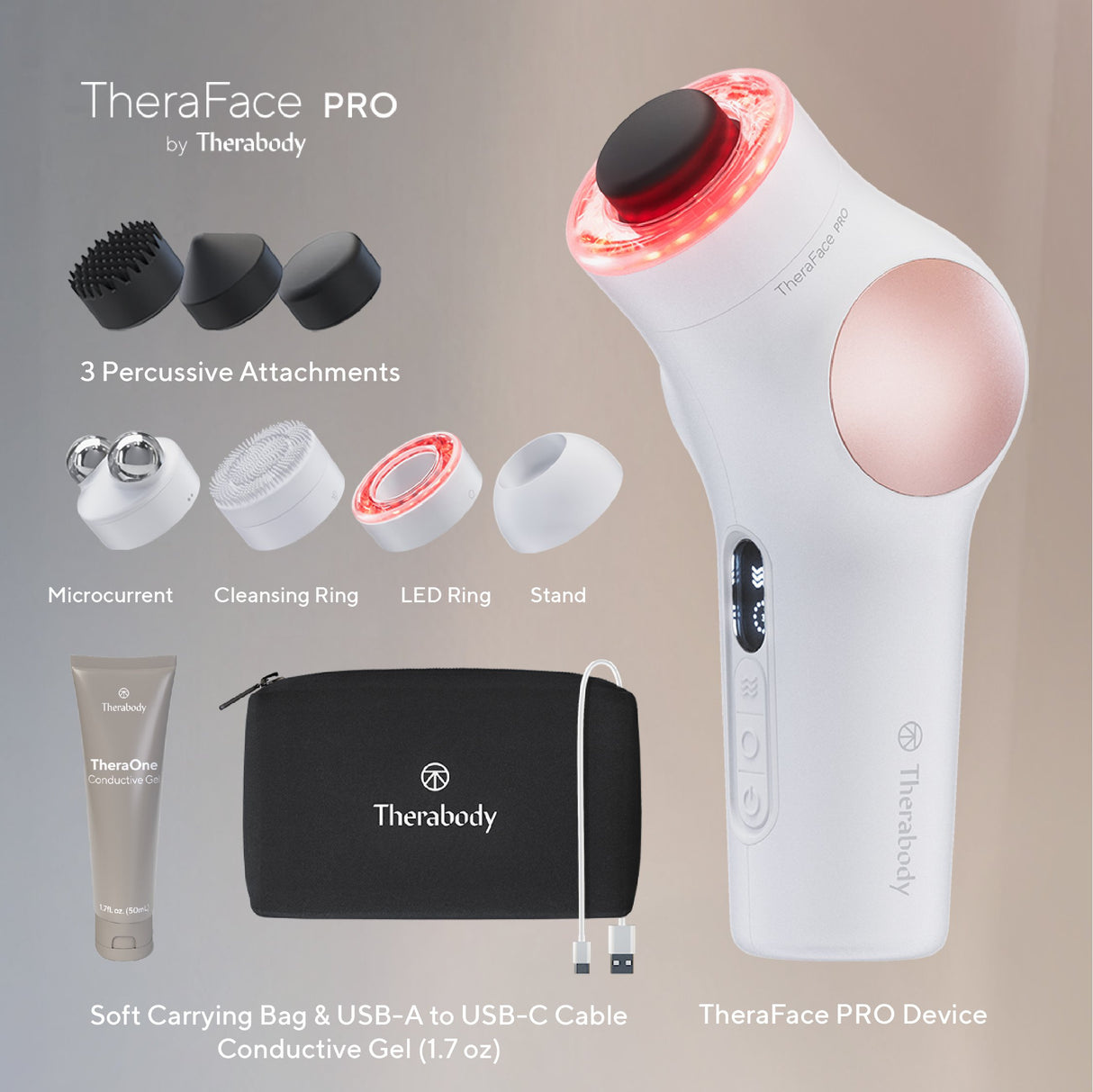 EAN 0810036056700 - Therabody TheraFace PRO masajeador Cara Blanco imagen 9