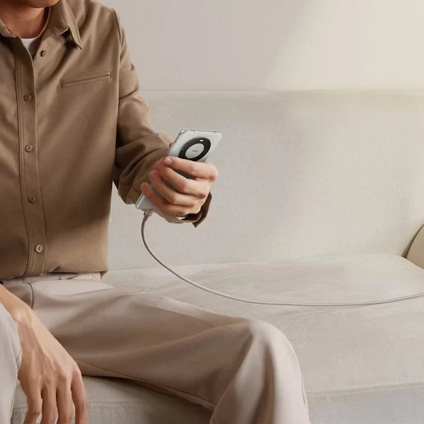 Titanium Alloy Fast Charging Cable Usb To Type-C 100w 2m Galaxy Titanium Gold
