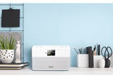 Kenwood Cr-M80dab Dab+ Radio, Grosses Tft Farbdisplay, Bluetooth Blanco