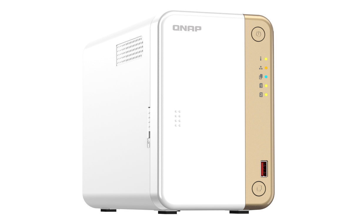 Nas Qnap Ts-262-4g  2xhdd-Bay 1x2.5gbe 4xusb