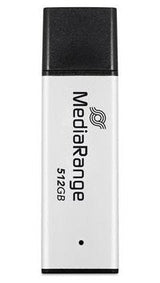 EAN 4260664872511 - MediaRange MR1904 unidad flash USB 512 GB USB tipo A 3.2 Gen 1 (3.1 Gen 1) Negro, Plata imagen 1