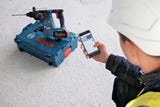 Taladro Percutor Inalámbrico Bosch Gbh 18v-24 C Professional Solo, 18 Voltios (Azul/Negro, Sin Batería Ni Cargador, Con Bluetooth, En L-Boxx)