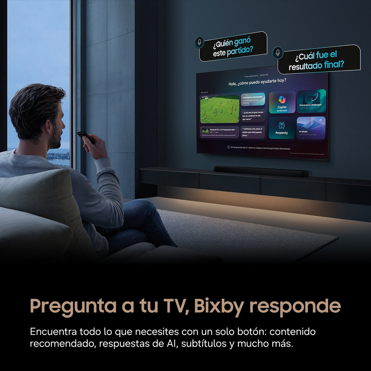 EAN 8806099138806 - Samsung TU50M73HAUXXC Televisor 127 cm (50") 4K Ultra HD Wifi Negro imagen 2