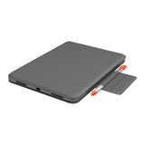 EAN 5099206093478 - Logitech Folio Touch QWERTZ Suizo Smart Connector Gris imagen 21