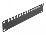 Delock 10? Cableabfangschiene 1 He Schwarz
