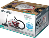 Aspirador Gorenje Vceb01gawwf 800w 3l Blanco/Rojo
