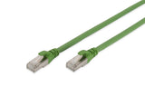 EAN 4016032434696 - Digitus DK-1644-A-PUR-010 cable de red Verde 1 m Cat6a S/FTP (S-STP) imagen 1