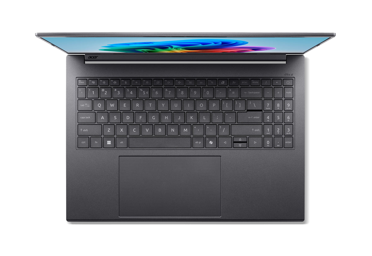 Portátil Acer Aspire 16 Ai A16-11m Copilot+ Pc Snapdragon X X1-26-100 16 Gb 512 Gb Ssd Nvme Qlc 16" Wuxga Ips 120 Hz W 11 Español