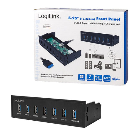 EAN 4052792053012 - LogiLink UA0342 lector de tarjeta Interno Negro imagen 6