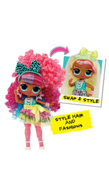 Muñeca Mga Entertainment Lol Surprise Tweens Surprise Swap Fashion Doll - Curls-2-Crimps Cora, 593263