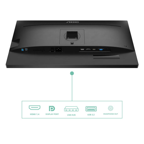 EAN 4038986187329 - AOC P2 27P2Q pantalla para PC 68,6 cm (27") 1920 x 1080 Pixeles Full HD LED Negro imagen 4