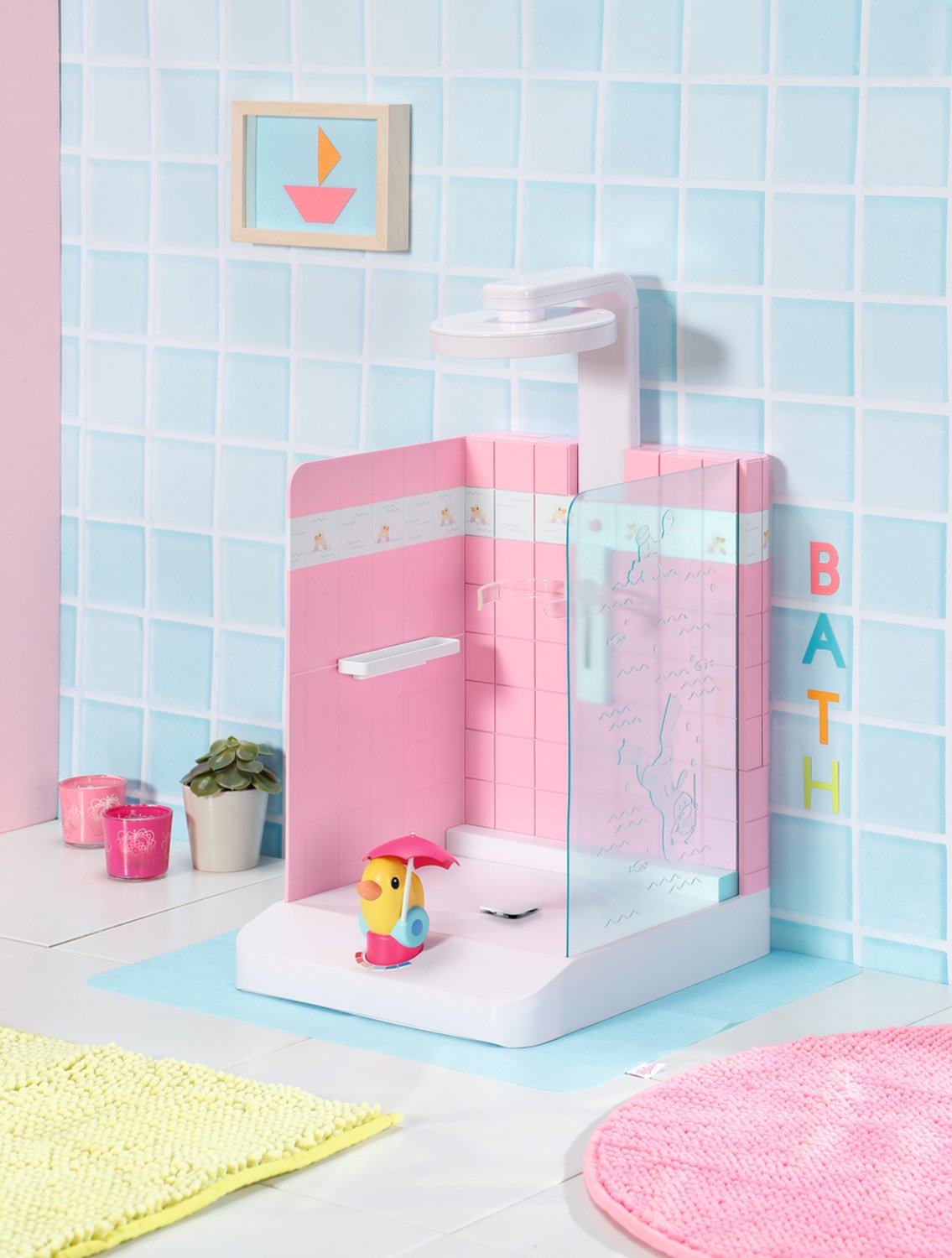 Accesorios Para Muñecas Zapf Creation Baby Born® Bath Walk In Shower,  830604