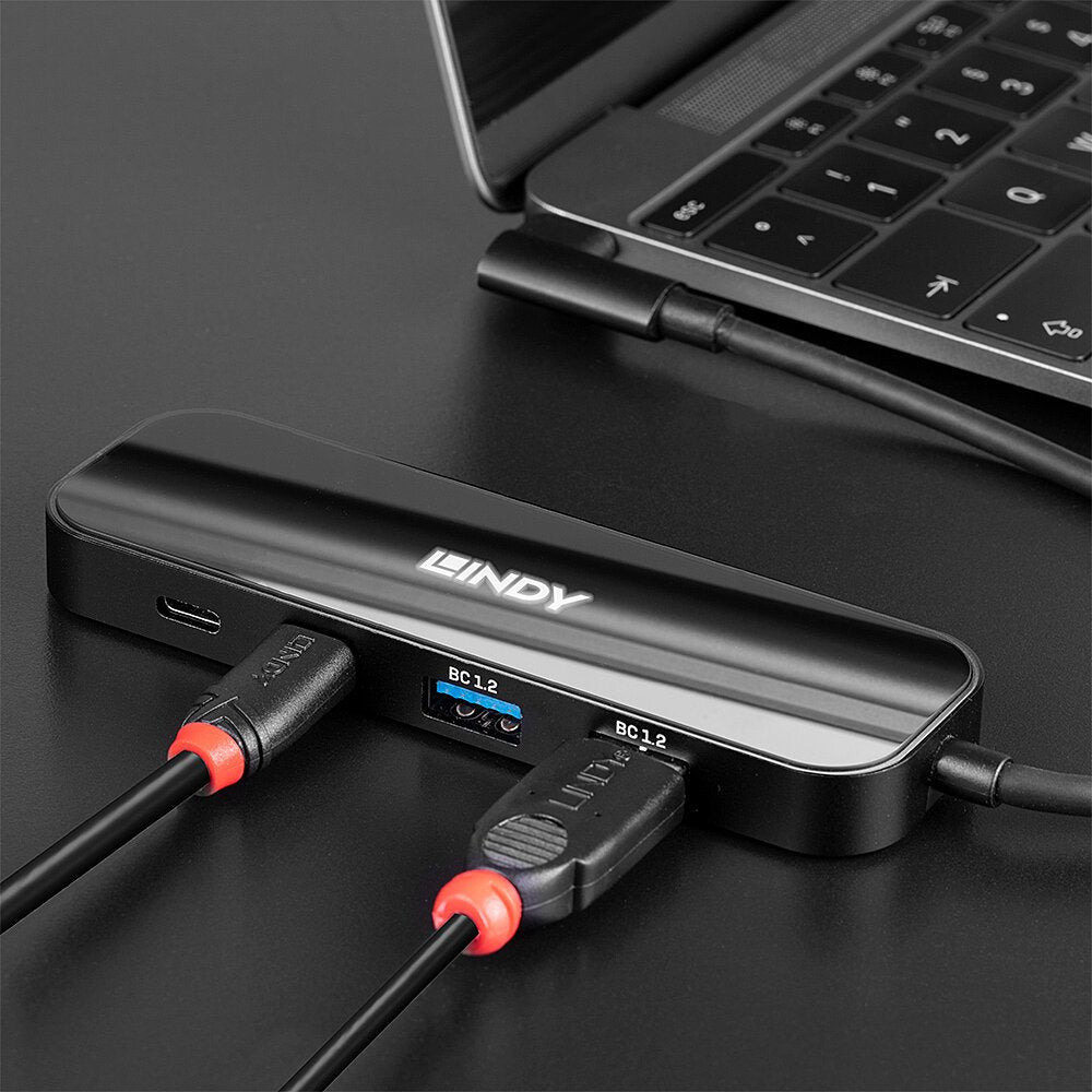 Lindy Hub 4 Puertos Usb 3.2 Gen 2