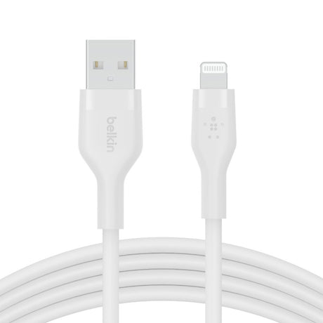 EAN 0745883831944 - Belkin Cbl Scicone USB-A LTG 2M blc Blanco imagen 3