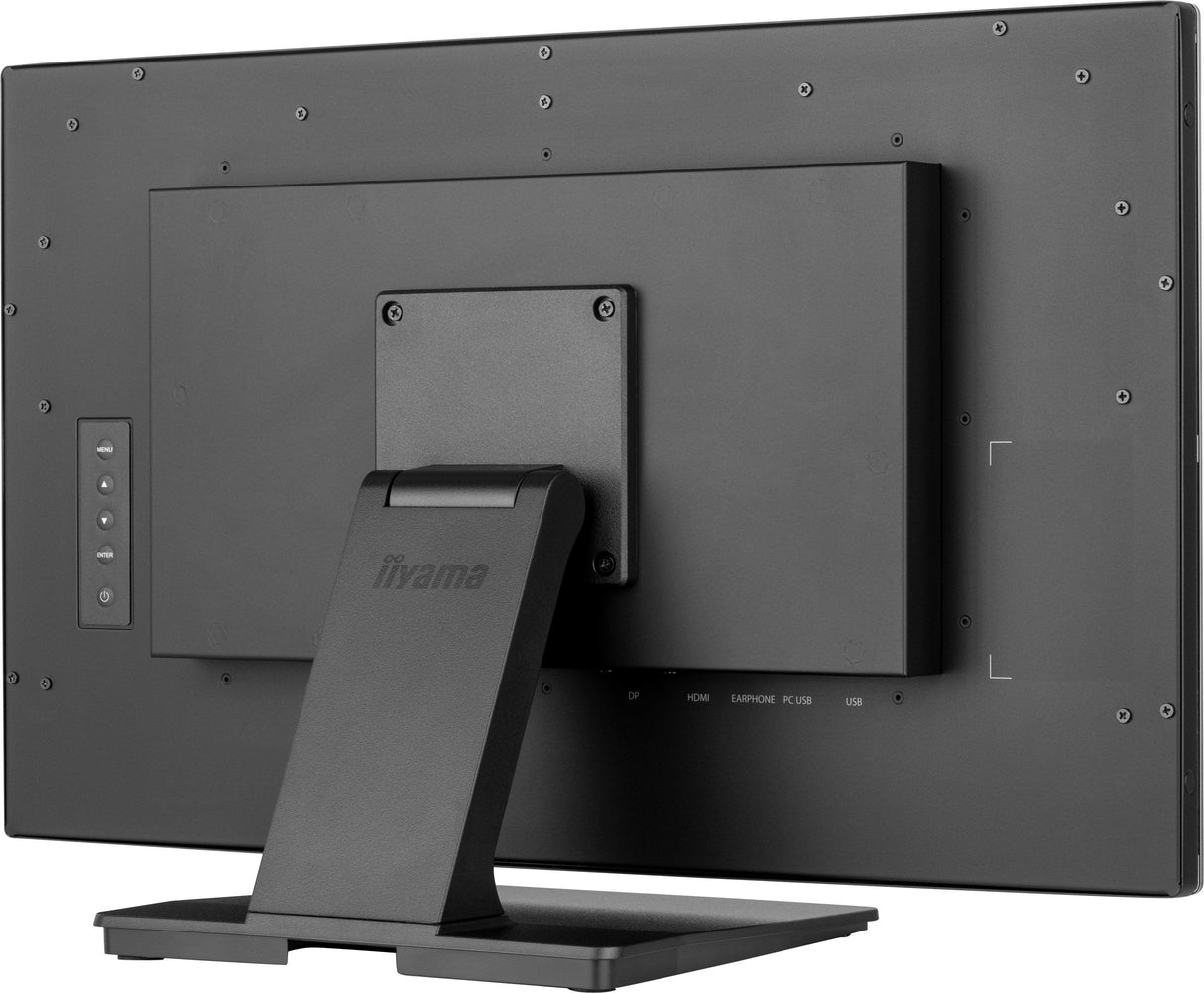 Iiyama Prolite T2438msc-B1, Monitor Led 61 Cm 24", Negro (Mate), Fullhd, Ips, Pantalla Táctil T2438msc-B1
