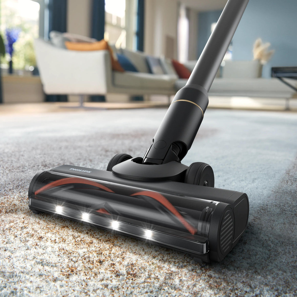 Vacuum Cleaner Philips Xw7264/11 Dry&Wet 3-In-1 Stick Vacuum Black Bagless Battery  4.5 Kg Xw7264/11