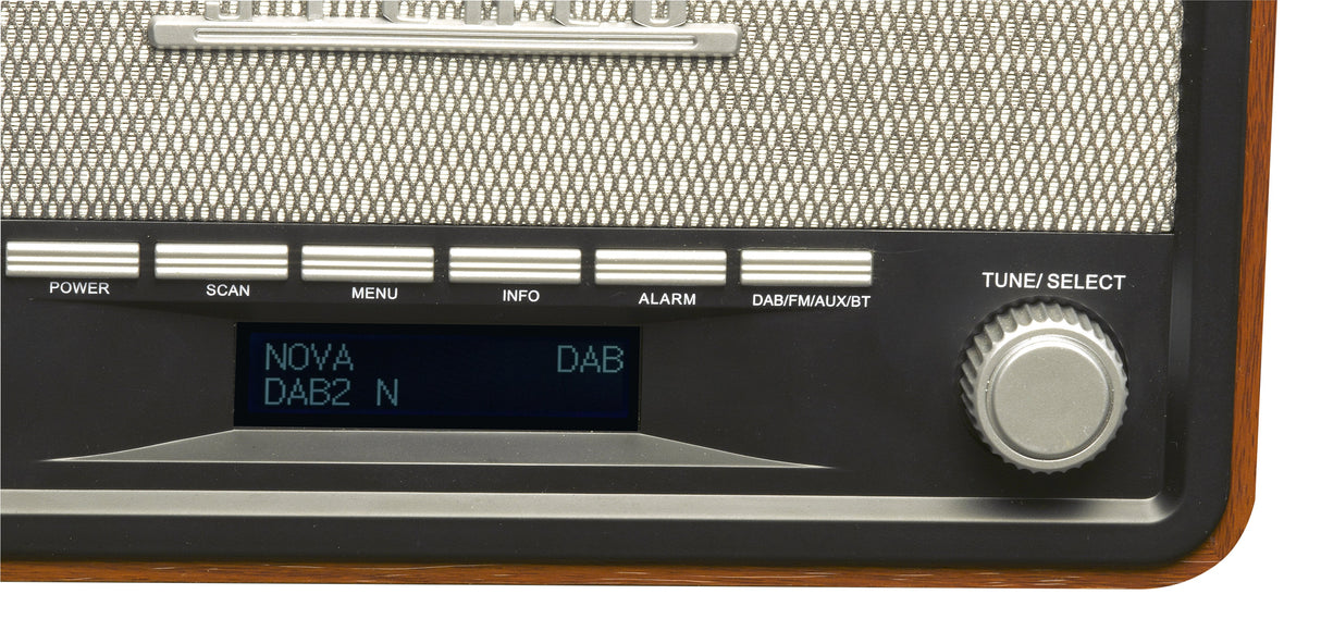 Radio Denver Dab-18 Marrón Oscuro