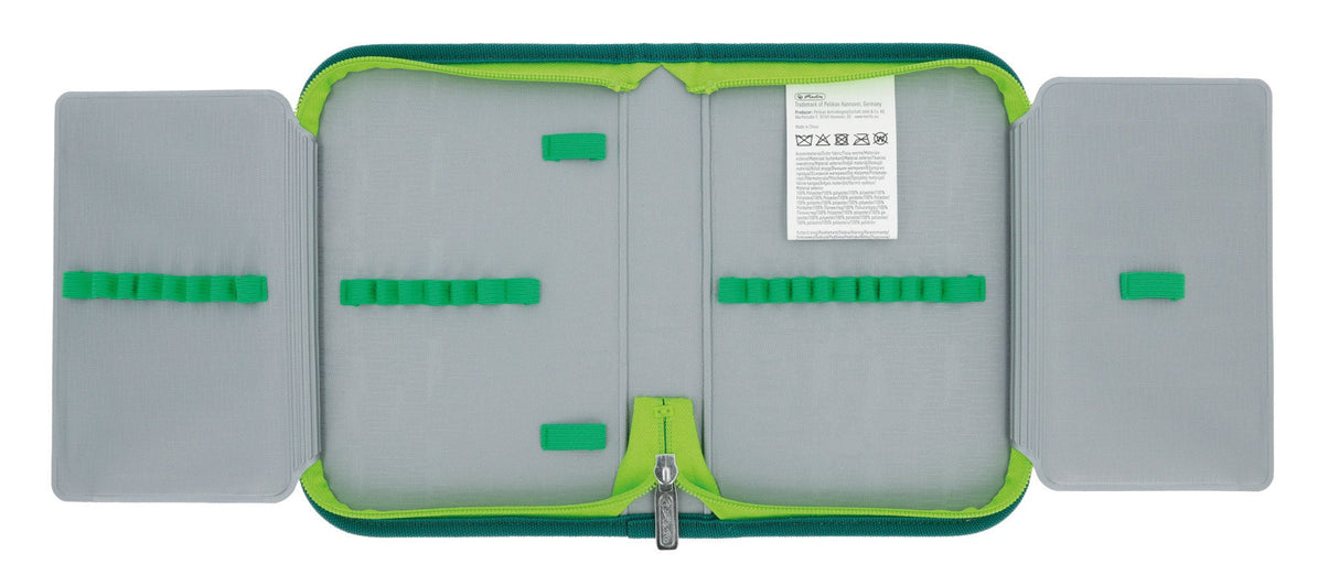 Herlitz Loop Plus Game Changer Juego De Mochila Escolar Niño Poliéster Negro, Verde